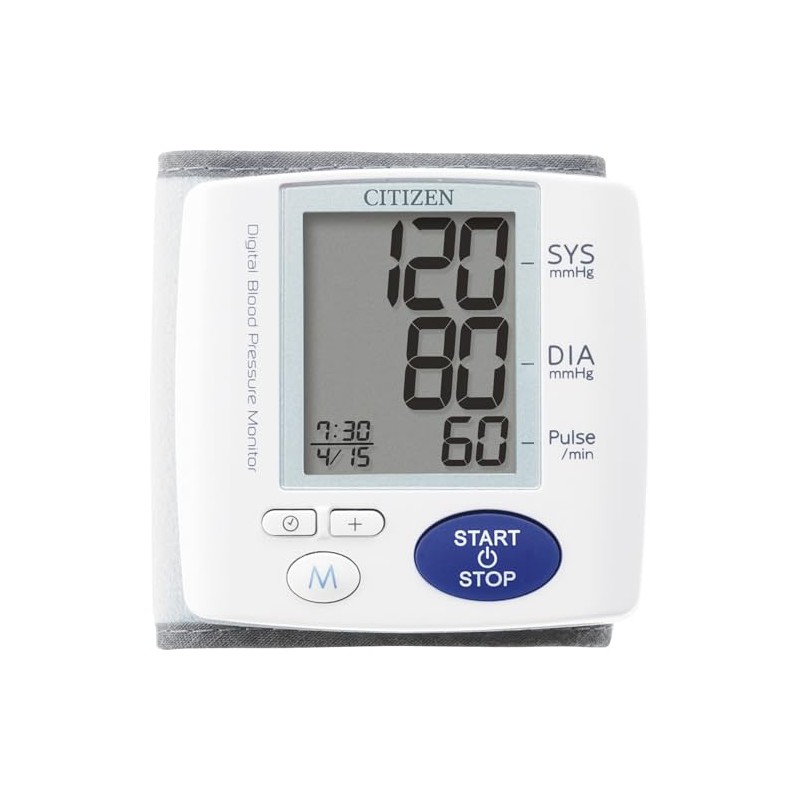 Citizen CH-617 Medidor de Presión Arterial, blanco/azul