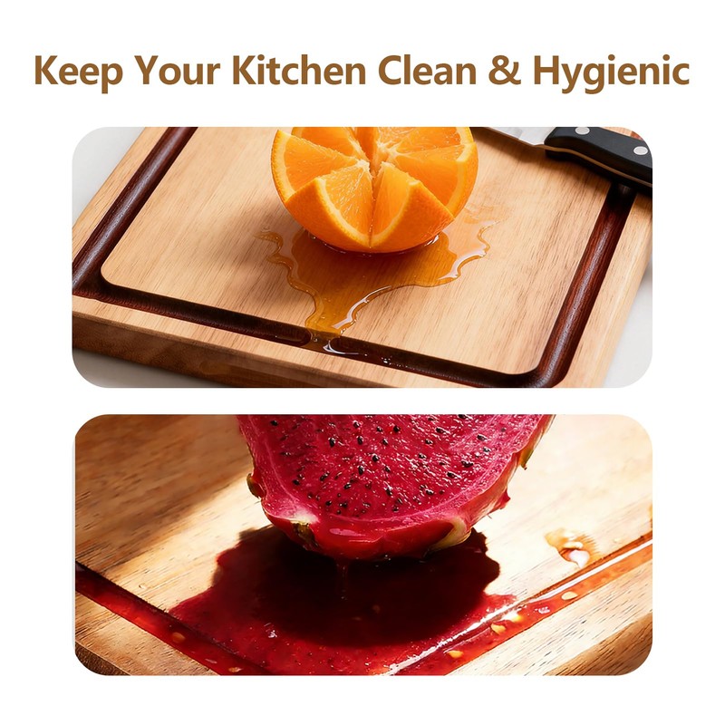 YKANYN Juice Groove Router Jig for Cutting Boards, Adjustable Wooden