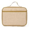 SoYoung Insulated Lunch Box - Toxin Free Lining, Washable Linen