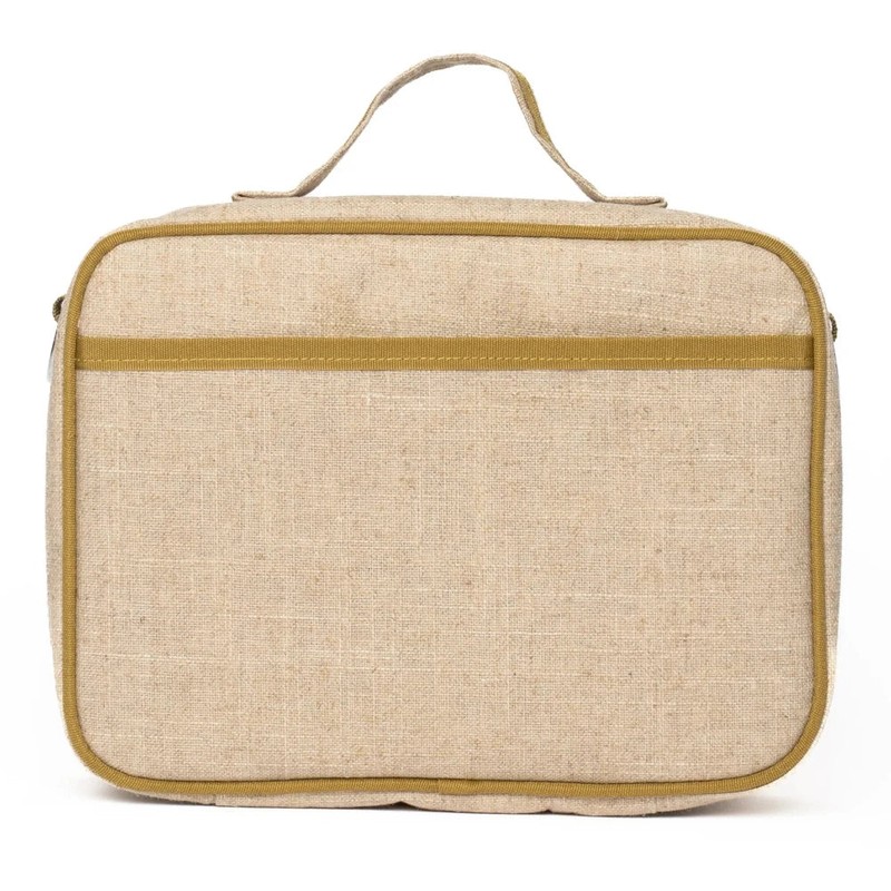 SoYoung Insulated Lunch Box - Toxin Free Lining, Washable Linen