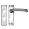 Asec Door furniture Lever Lock Oval