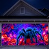 7 x 16 ft Giant Spider Halloween Garage Door Decorations