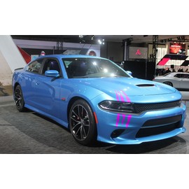 Claw Marks Headlight Decal Available in Twelve Colors!. Genuine ViaVinyl Brand Vinyl Sticker/Decal for Sports Cars (Pink)
