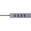InLine® USB 3.2 USB Type C Multi Hub (4x USB-A