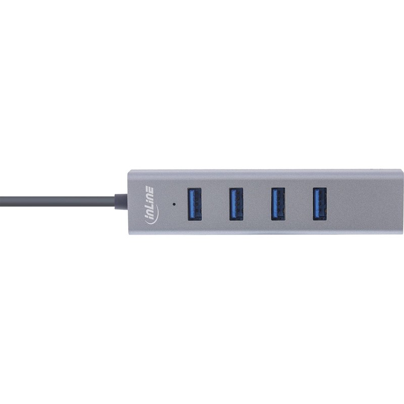 InLine® USB 3.2 USB Type C Multi Hub (4x USB-A