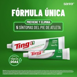 Ting Tratamiento Pie de Atleta Crema 28 g                                                                                                             