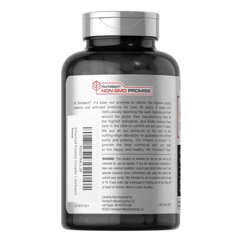 Soporte De Próstata Prostate Support Complex 200 Cápsulas Sin Sabor