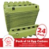 Cackle Hatchery Vented Paper Pulp Egg Cartons - Green (24