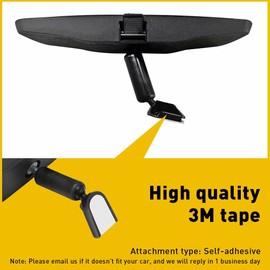 carparshop For MERCEDES W201 190E W124 300E W126 REAR VIEW MIRROR e1 02*10 059 New