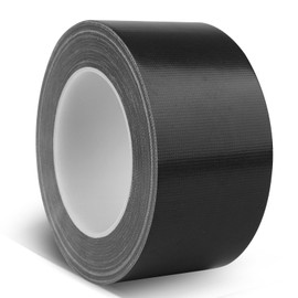 Black Duct Tape Heavy Duty, 2.36 Inch x 36 Yard Waterproof Strong Adhesive Duct Tape for Indoor Outdoor Repairs Tear by Hand, 1 Roll