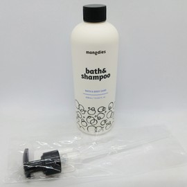 Mongdies Bath & Shampoo 400ml + Pump / 몽디에스 바스 앤 샴푸 400ml + 펌프