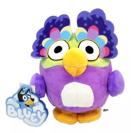 Moose Toys LLC CHATTERMAX Bluey Dog Friends Plush Toy Owl/Hamster NWT