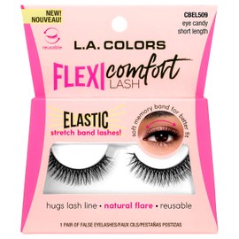 L.A. COLORS Flexi Comfort Lash, Eye Candy (Short Length) CBEL509