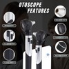 Fiber Optic Mini Otoscope - Ear Scope with Light for