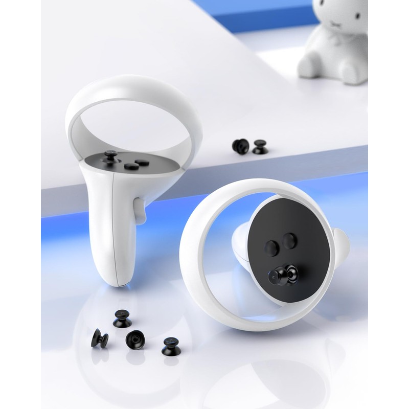 Thumbstick Replacement Kit for Oculus Quest 2 Controller (2-in-1), OLCLSS