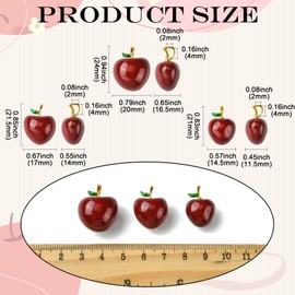 LiQunSweet - Encantos de aleación de latón esmaltado de animales mixtos para frutas, postres y plantas para manualidades, joyería, No es una piedra preciosa