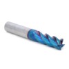 NanO Coated HRC65° Milling Cutter Tungsten Steel 4 Flutes Flat