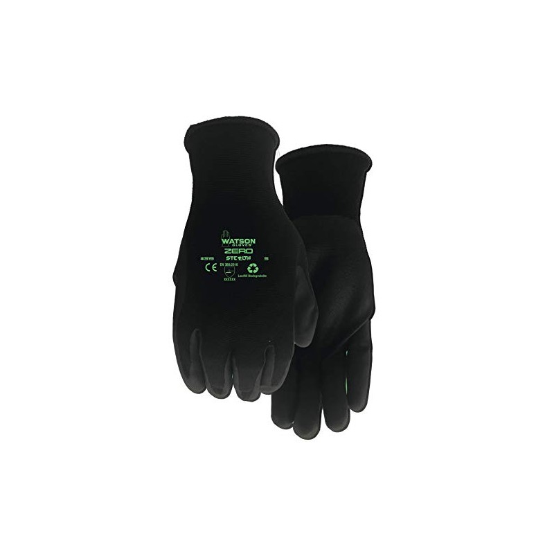 Watson Gloves Stealth Zero Biodegradable Nitrile Work Glove - Sustainable,