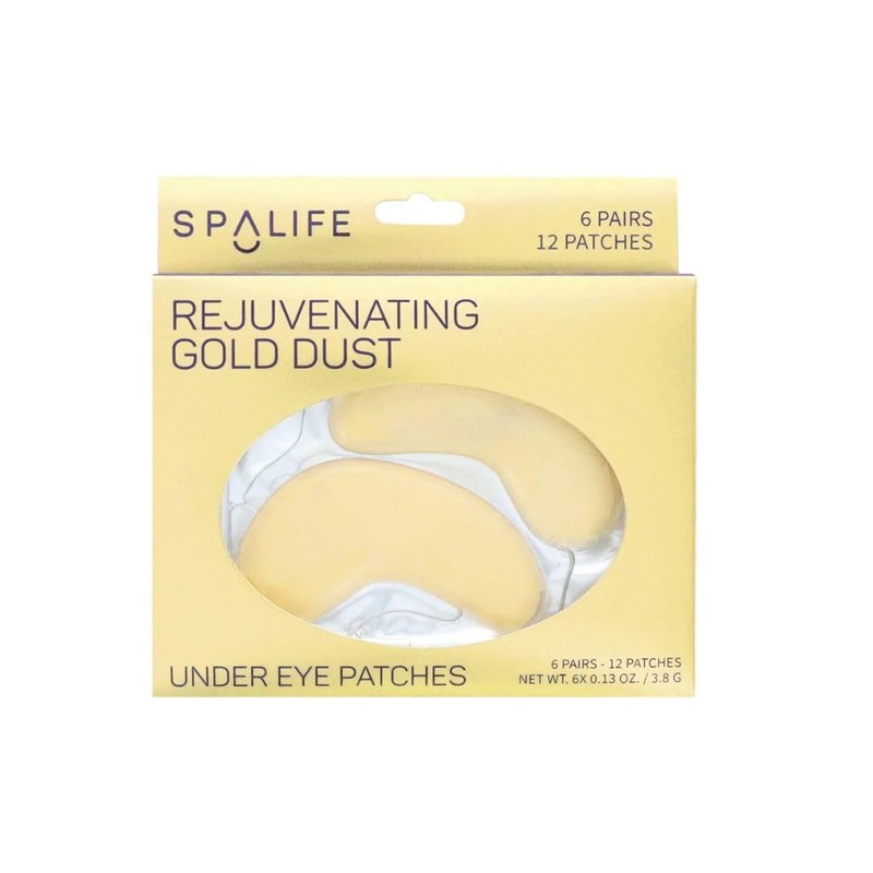 SpaLife Anti-Aging Under Eye Hydrogel Pads Treatment - 6 Pack