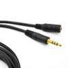 REY 3.5mm Male to Female 4 Pin Audio and Microphone