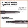 5 Pcs Ultimate Eyebrow Retractable Definer Pencils,Dual-Sided Natural Soft Textured