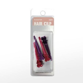 [Bubble Talk] Mini Hair Clip (1x5x1.3cm, 4-pack) / [버블톡] 집게핀 미니 (1x5x1.3cm4입)