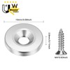 Wzone 15x3mm Small Magnets with Hole 15PCS Mini Strong Magnets
