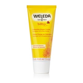 Weleda Weleda Baby Calendula Diaper Cream, 2.8 Fluid Ounce, Plant Rich Protection with Calendula, Chamomile, Sweet Almond Oil, Lanolin and Zinc Oxide