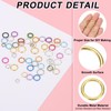 PATIKIL Open Jump Rings, 1000 Pcs 9mm Round Ring Charm