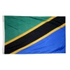 Tanzania Flag Nylon 2 ft. x 3 ft. - Made