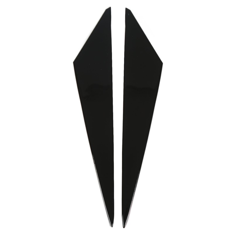 2pcs Headlight Eyebrow Black Protective Easy Clean Replacement for X1