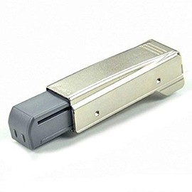 Blum 973A0500.01x6 973A Blumotion Straight Arm Full Overlay Hinge for Doors, Nickel Finish (Pack of 6)