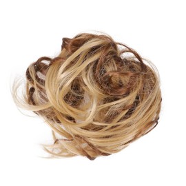 Baluue Fluffy Curly Hair Ties for Women 3-Piece Elastic Wig Ponytail Holders for Casual and Party Styles