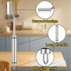 3PCS Corn Peeler Stainless Steel Corn Cutter with Long Handle