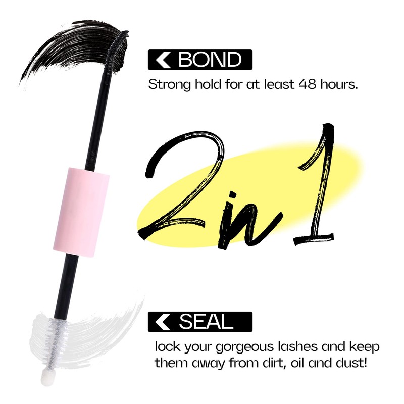 Lash Glue Bond and Seal Long Lasting Strong Hold Waterproof