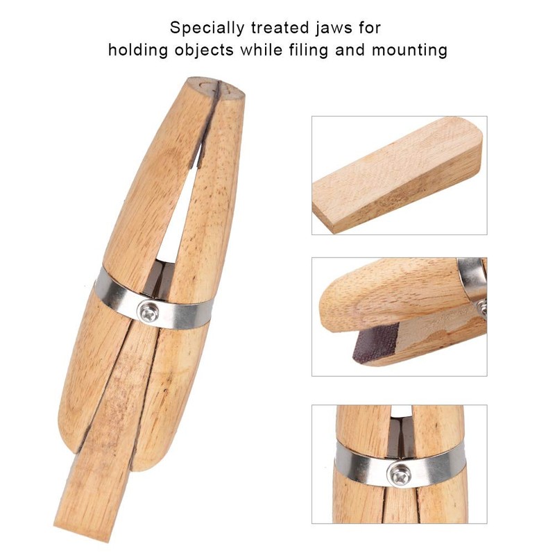 Ring Clamps Jewellery Making Wooden Ring Clamp Jeweler Holder Jewellery