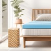 CHUN YI 3 inch Memory Foam Mattress Topper Full Size,