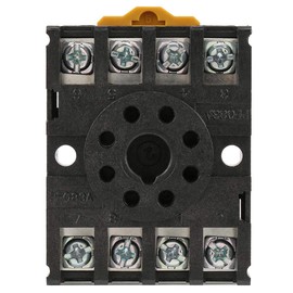 8 Pin Power Timer Relay Socket Base Holder PF083A Socket Base for Mk2p Ah3 Time Relay Copper Sheet Connection