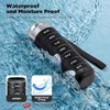 Extra Large Portable 7-Day Weekly Pill Organizer, Waterproof Aluminium Alloy
