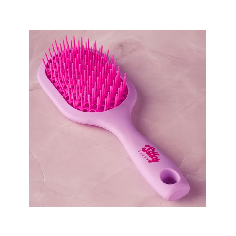 Silky Brush Detangling Brush Ventilated Detangling Wet and Dry Hair