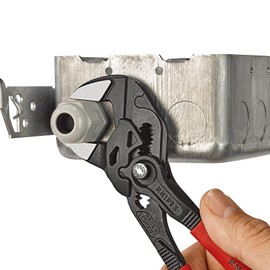 KNIPEX 8601-180SB Plier Wrench Plastic Coated Handle 8601-180SB