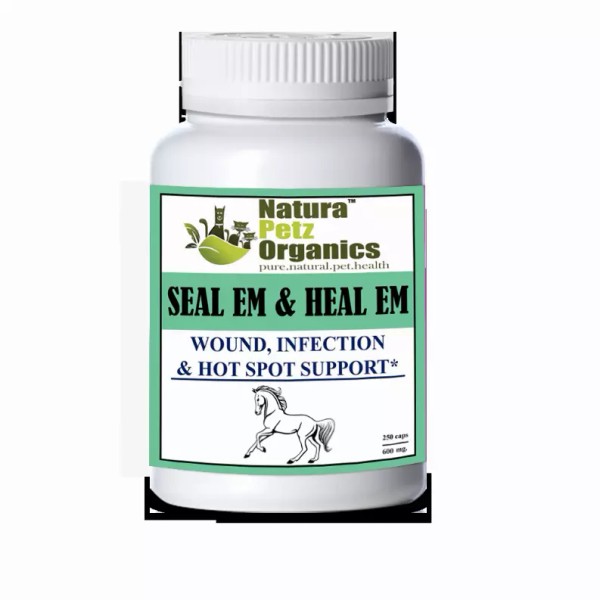 Organic Pet Systems Seal Em & Heal Em Capsules Equine-