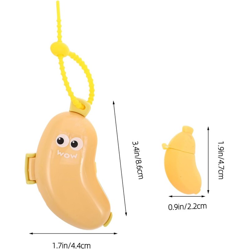 SHERCHPRY 4 Piezas Estuche Porta Cepillo de Dientes y Pasta