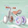 Colorful Lighting Baby Balance Bike Toys for 1 Year Old