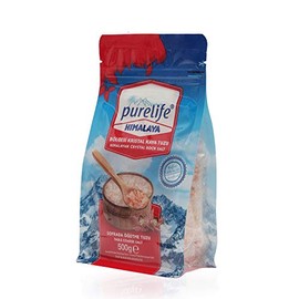 Purelife Himalayan Kosher Salt Pink Coarse Unrefined - Gourmet Natural Crystal Rock Salt with Minerals for Salt Mills & Grinders– From Iron Rich Part of Himalayan Salt Mine- 1.1 lbs