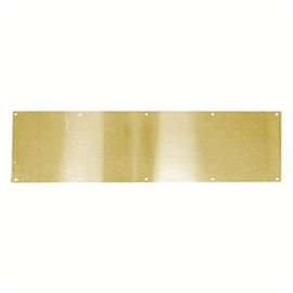 6" X 34" Brass Plated Kickplate