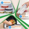 NutriChef 10-Piece Superior Glass Food Storage Containers Set (5 Containers
