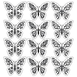 Butterfly Mandala Sun Catchers (Pack of 24)