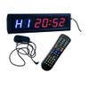 BESTLED Interval Timer Stopwatch Wall Clock w/IR Remote Control(14"x4"x1.5")