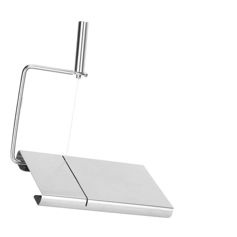 Household Stainless Steel Cheese Ham Butter Cutter with Cutting Wire